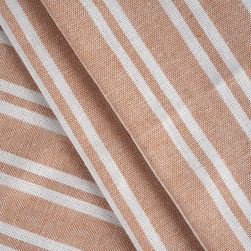 Tessuto misto 55% LINO 45% RAYON YD STRIPE