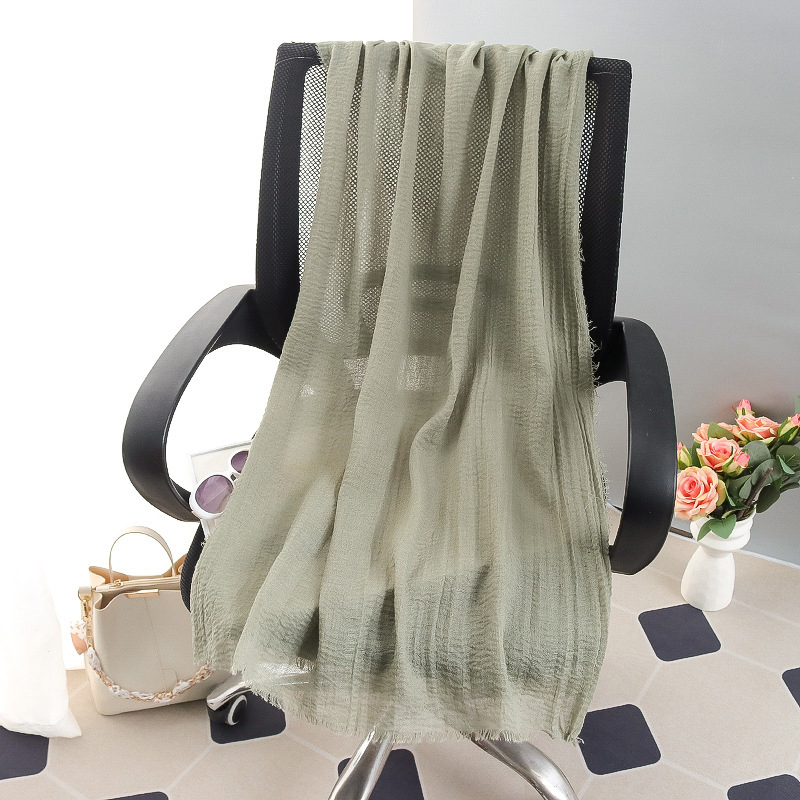 G245 Hijab in voile morbido e traspirante