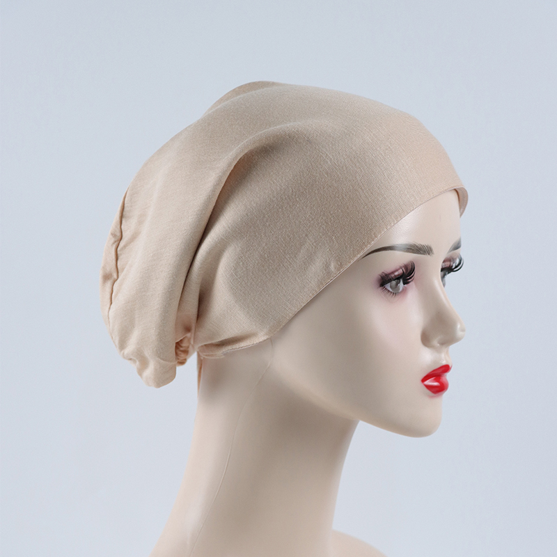 G384 Sottocappuccio hijab elastico delicato sulla pelle
