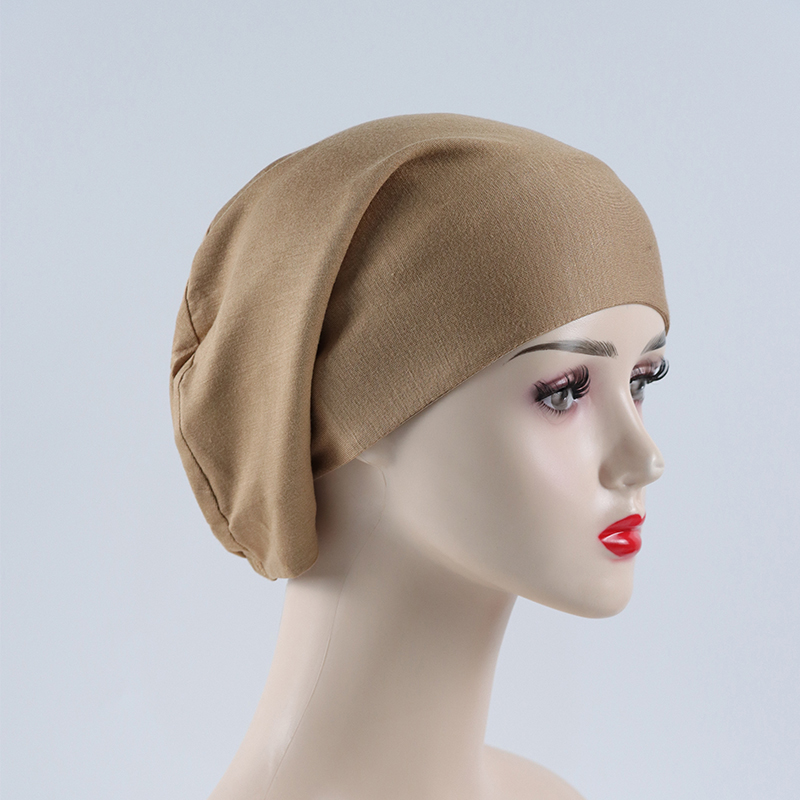 G384 Sottocappuccio hijab elastico delicato sulla pelle