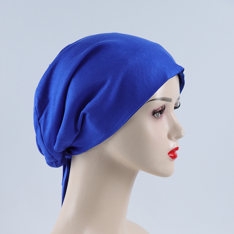 G384 Sottocappuccio hijab elastico delicato sulla pelle