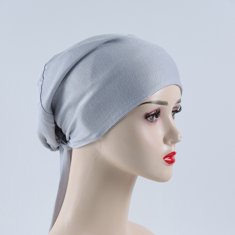 G384 Sottocappuccio hijab elastico delicato sulla pelle