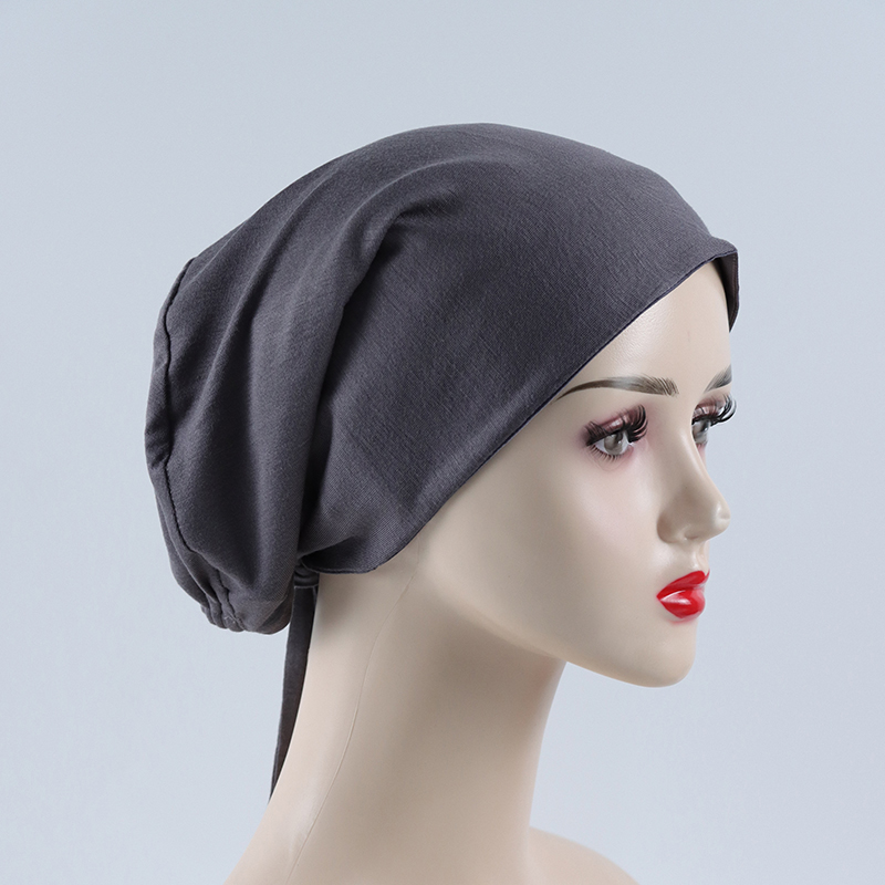 G384 Sottocappuccio hijab elastico delicato sulla pelle