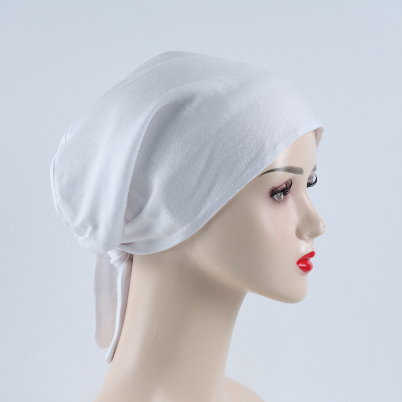 G384 Sottocappuccio hijab elastico delicato sulla pelle