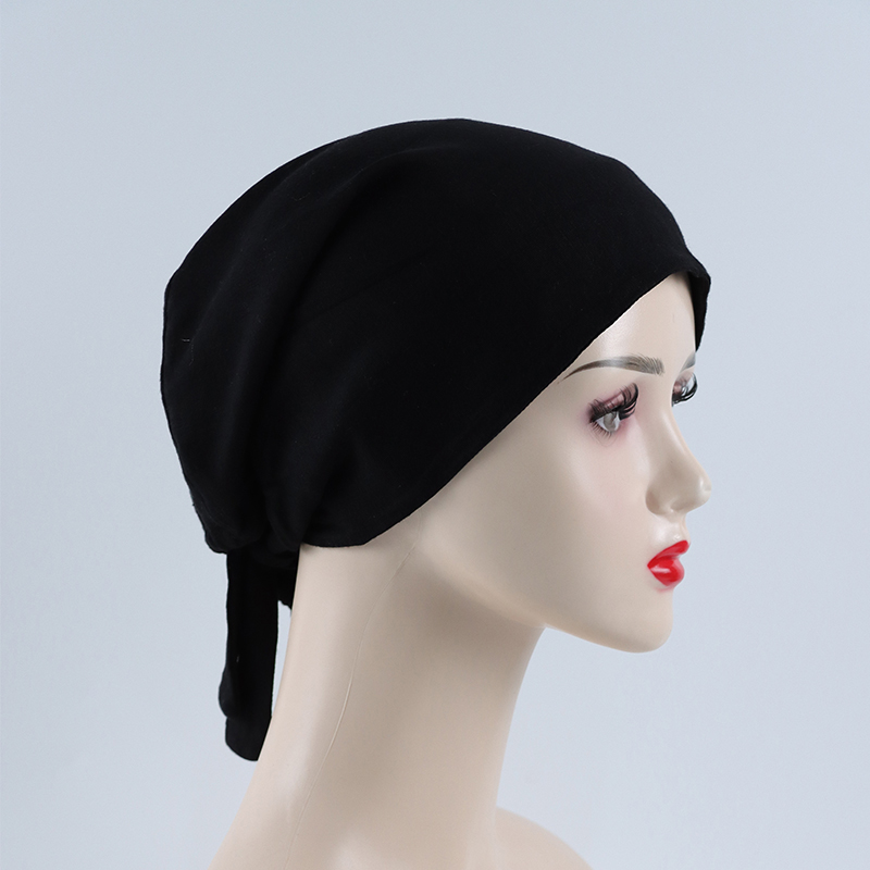 G384 Sottocappuccio hijab elastico delicato sulla pelle