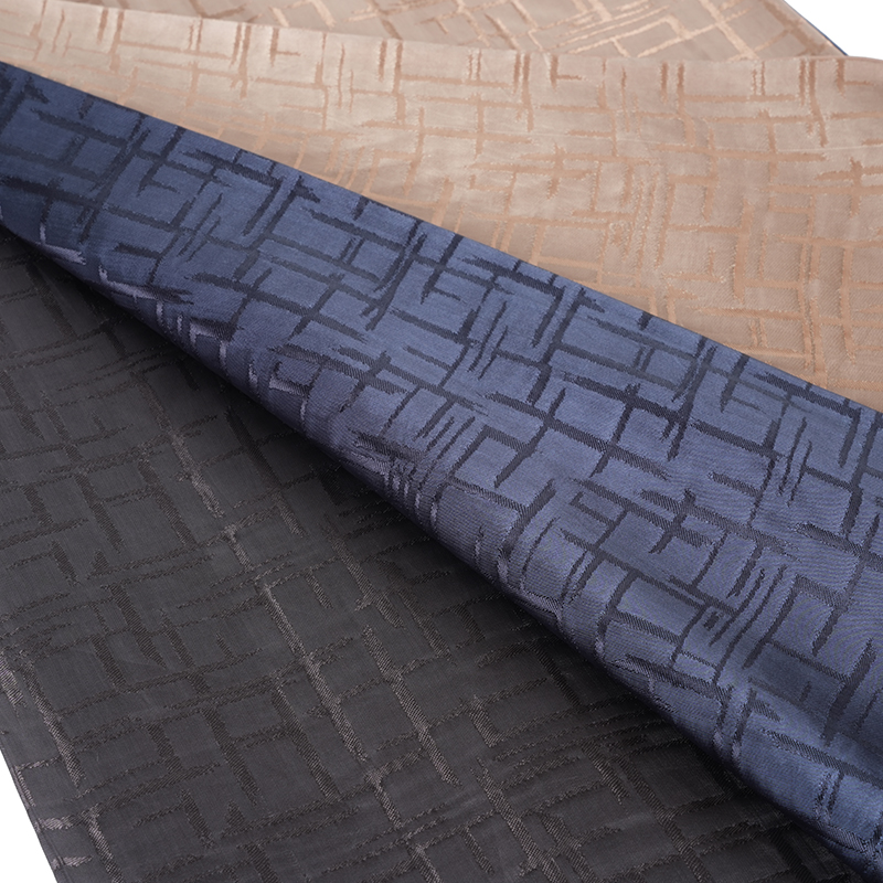 Fodera jacquard in pregiata viscosa 75D