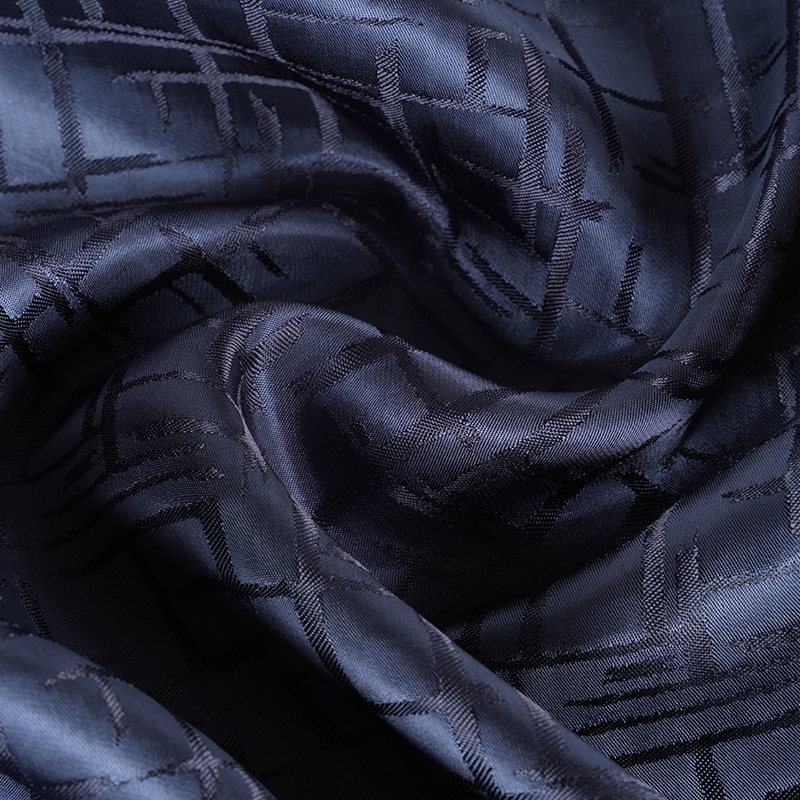 Fodera jacquard in pregiata viscosa 75D