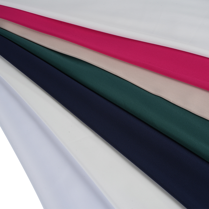 Chiffon elasticizzato 100D tinto