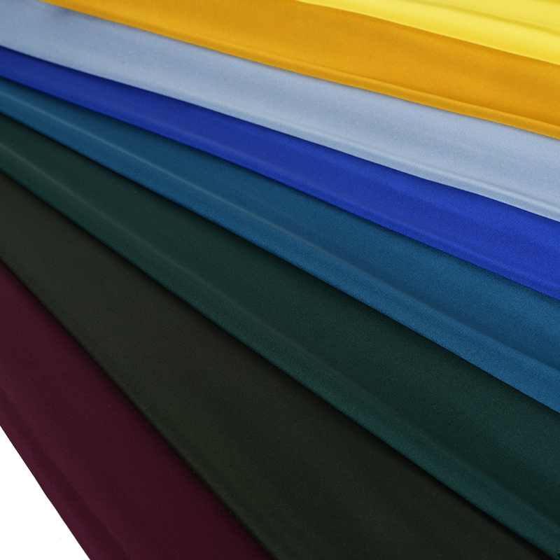 Chiffon di raso elasticizzato 50D tinto