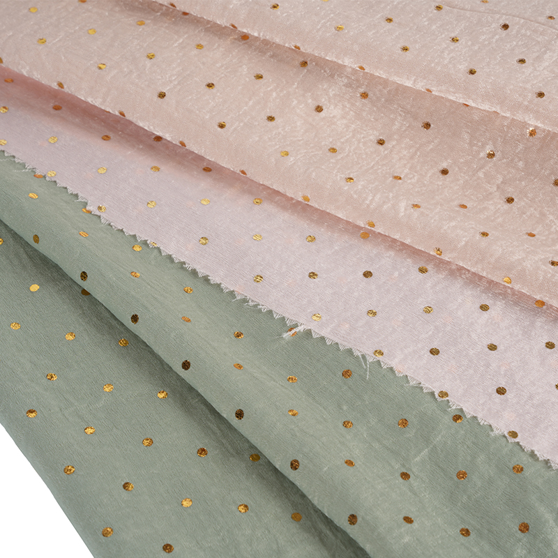 Tessuto per stampa a lamina a punti con cilindro del flusso d'aria in raso di velluto 2026