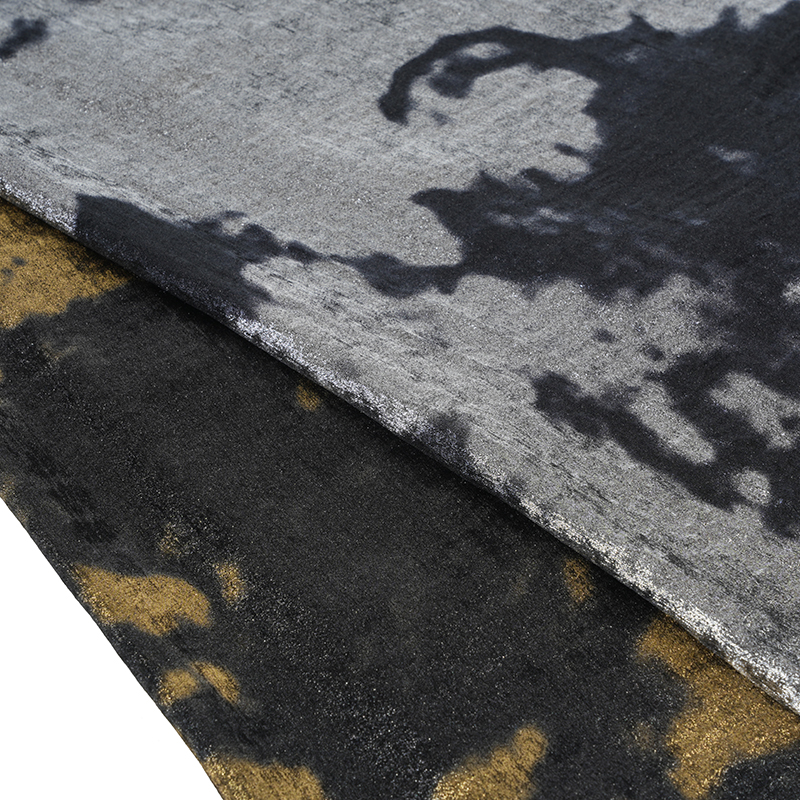 2026 Stampa a caldo satinata di velluto (stampa a caldo argento) più lavaggio