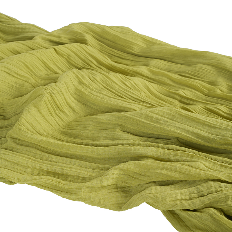 Tessuti plissettati in crêpe di chiffon 75d