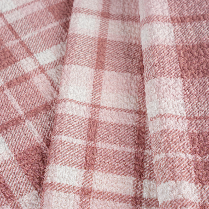 Tessuto con stampa a griglia ideale 100D/150D