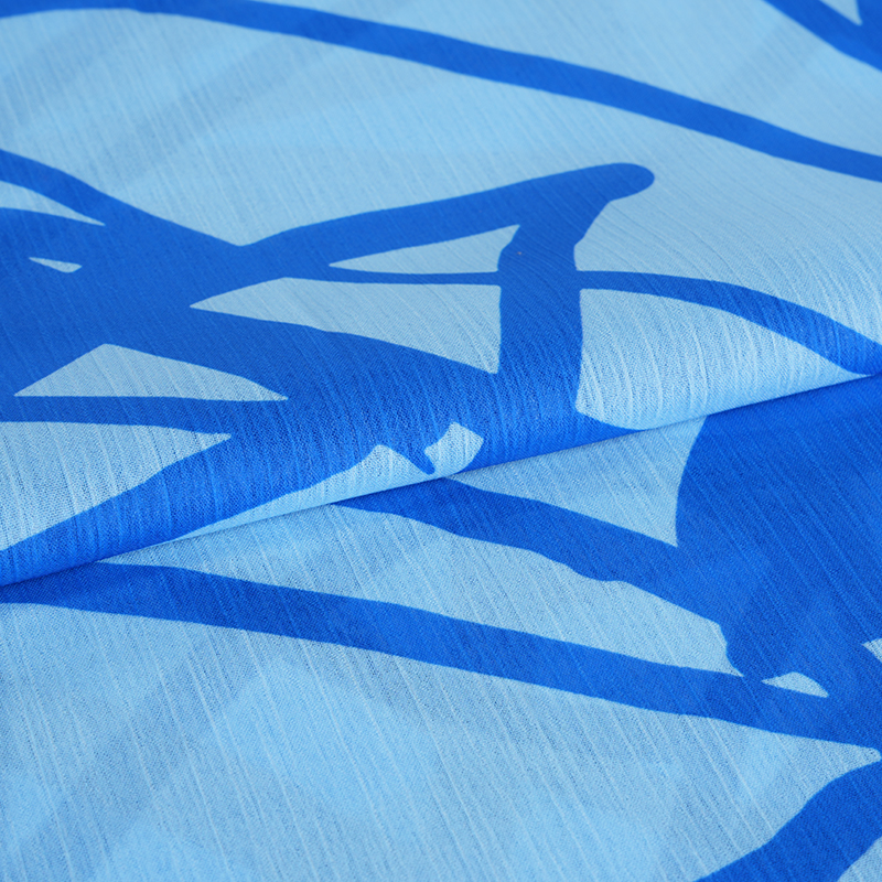 BD2503 Tessuto crêpe con stampa chiffon Dream Space 75D