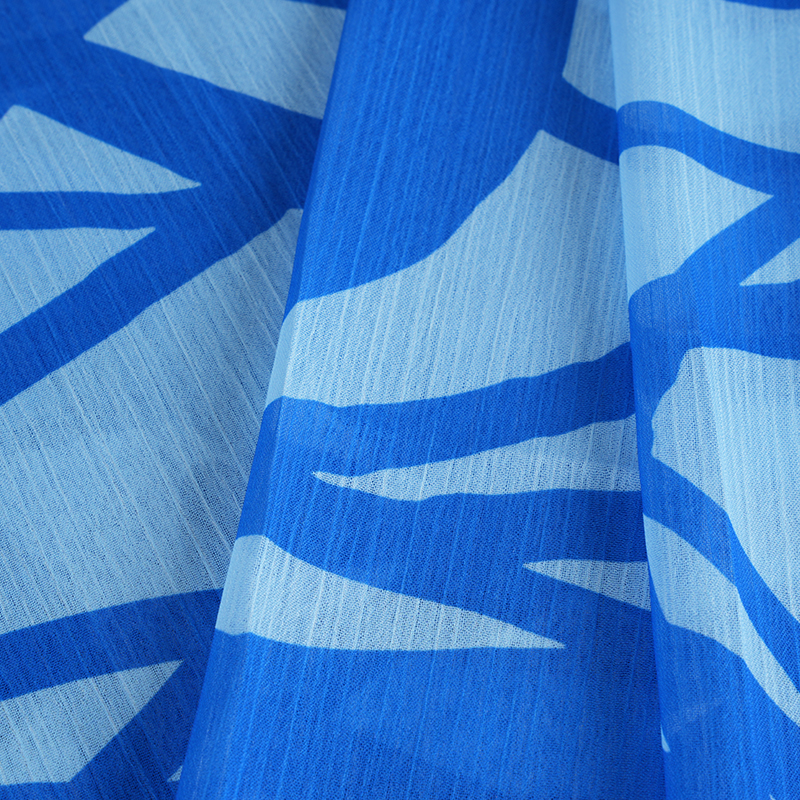 BD2503 Tessuto crêpe con stampa chiffon Dream Space 75D