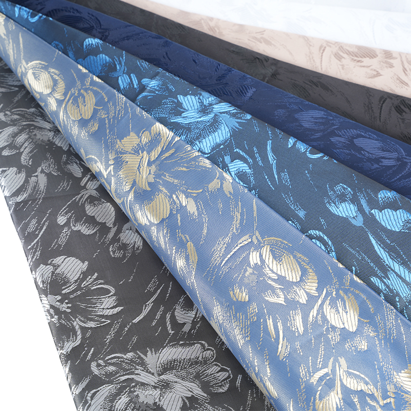 Jacquard di fiori cationici