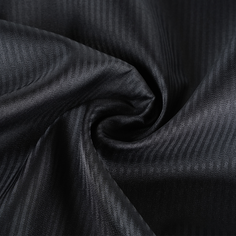 Tessuto tascabile a righe in poliestere