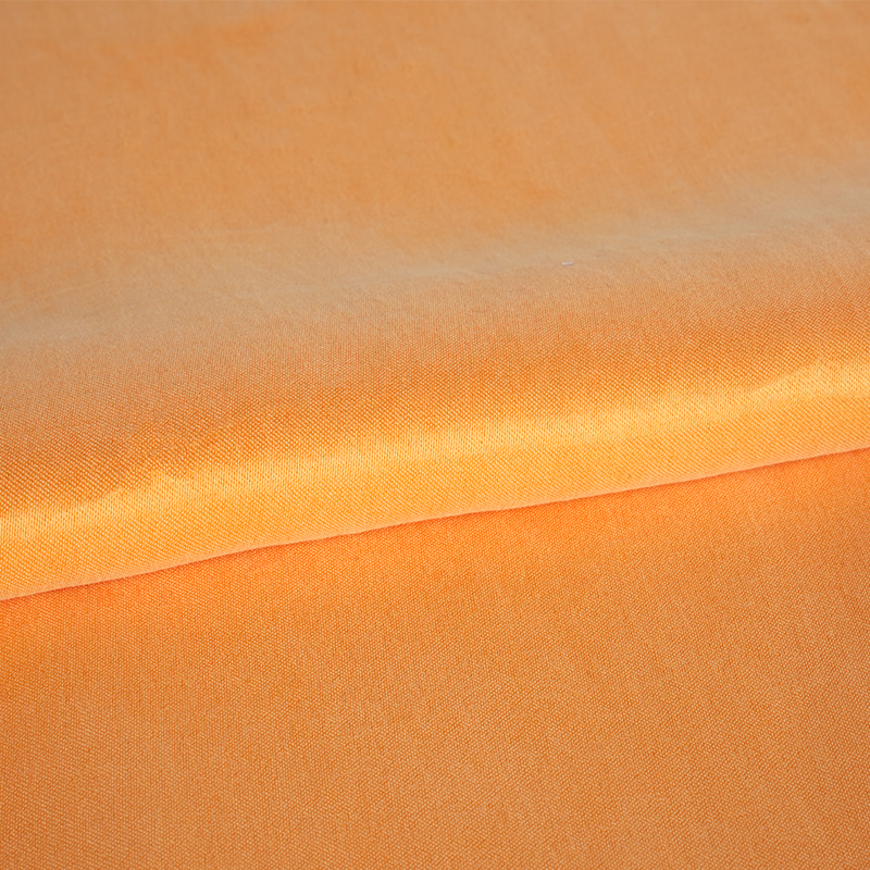 Tessuto in raso pieghettato di cotone tencel 120D * 30S