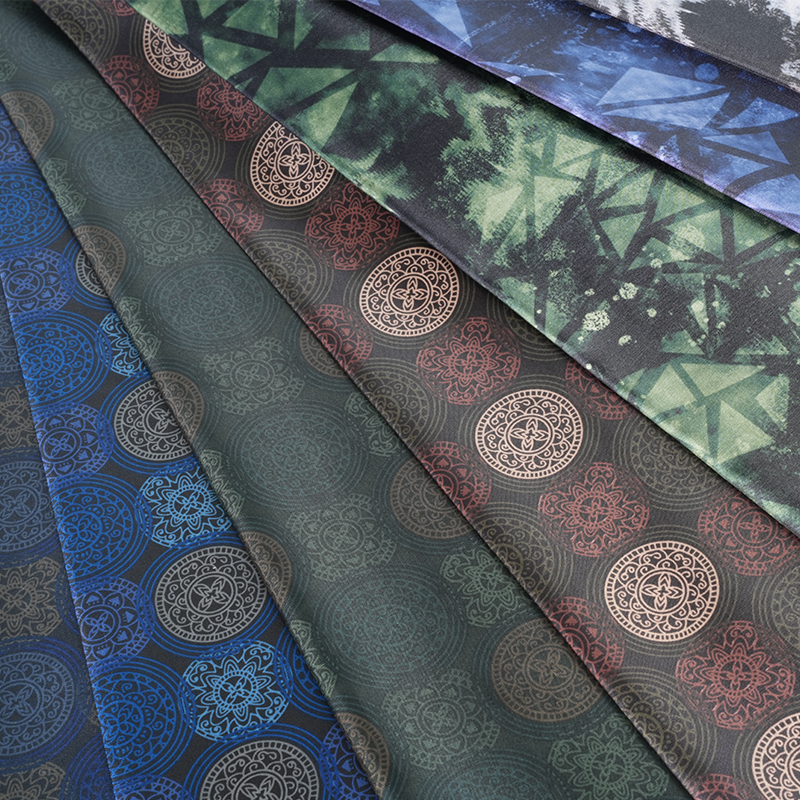 Tessuto con stampa gelato nebuloso con filatura leggera 180T