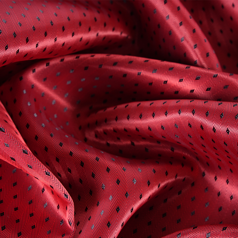 Tessuto a griglia diamantata con fondo in twill a spina di pesce PV